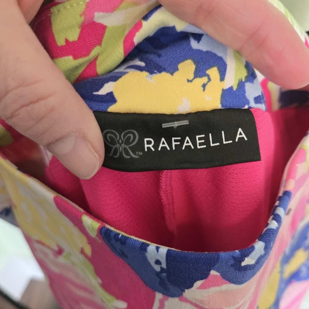 Rafaella Tropical Floral Skort in Pink and Blue - Picture 4 of 5